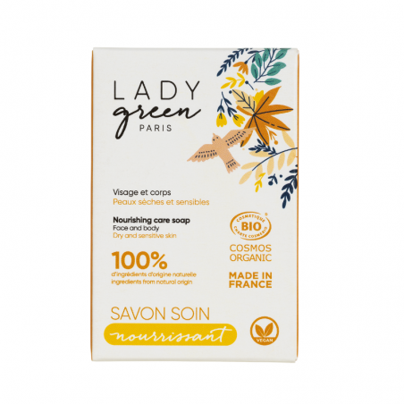 Savon nourrissant Bio - Lady Green Savon nourrissant Bio - Lady Green