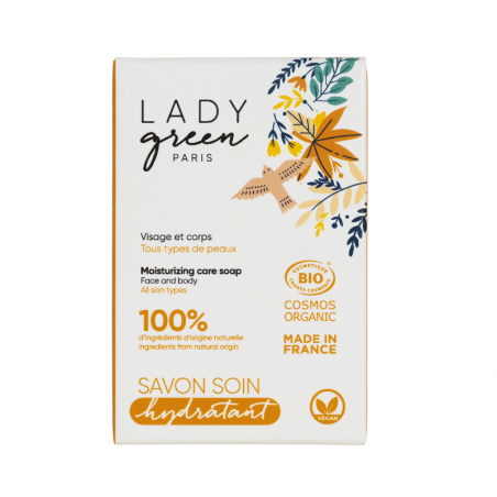 Savon Hydratant Bio - Lady Green Savon Hydratant Bio - Lady Green