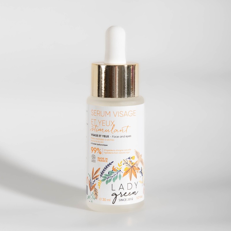 Serum visage et yeux stimulant