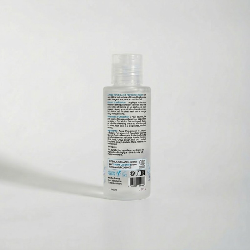 Eau Micellaire Démaquillante Bio Visage et Yeux - Lady Green