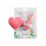 Eponge Konjac 100 % Naturelle Rose - Visage - Lady Green Eponge Konjac 100 % Naturelle Rose - Visage - Lady Green