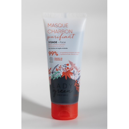 Masque charbon purifiant