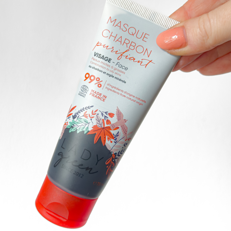 Masque charbon purifiant