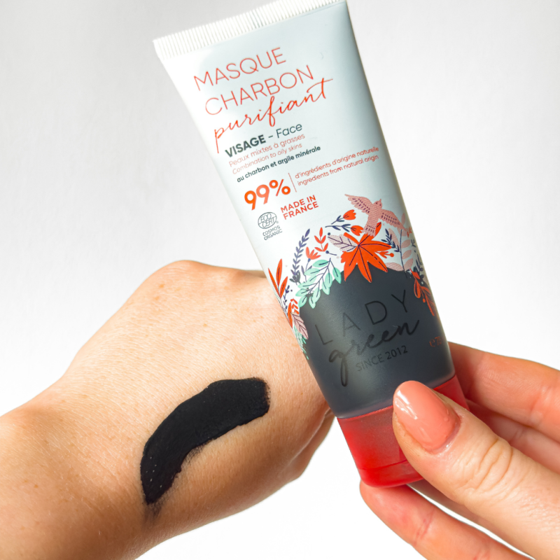 Masque charbon purifiant