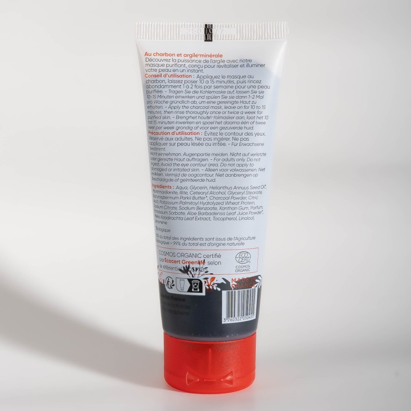 Masque charbon purifiant