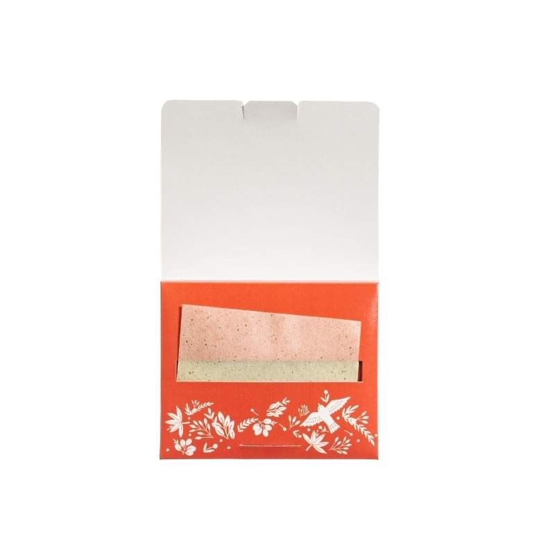 Green tea oil blotting papers