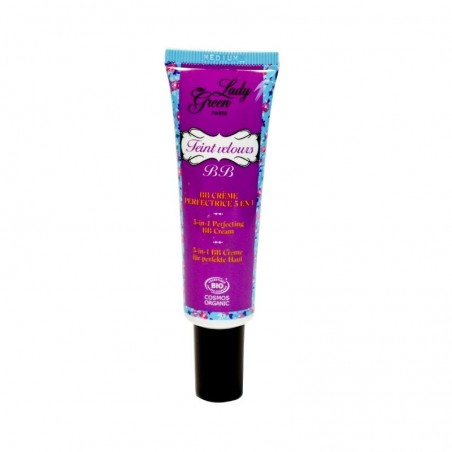 Teint Velours | BB Crème perfectrice 5 en 1 | Medium - Lady Green | Ancienne Identité Teint Velours | BB Crème perfectrice 5 en 1 | Medium - Lady Green | Ancienne Identité