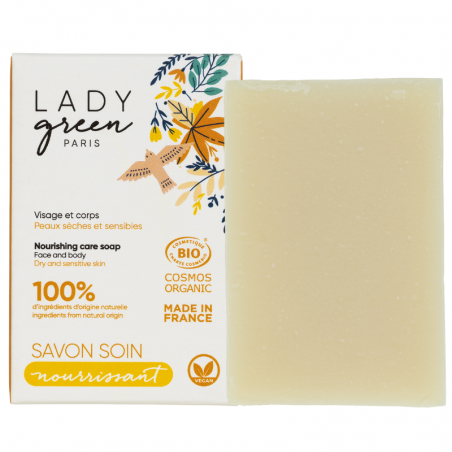 Savon nourrissant Bio - Lady Green Savon nourrissant Bio - Lady Green