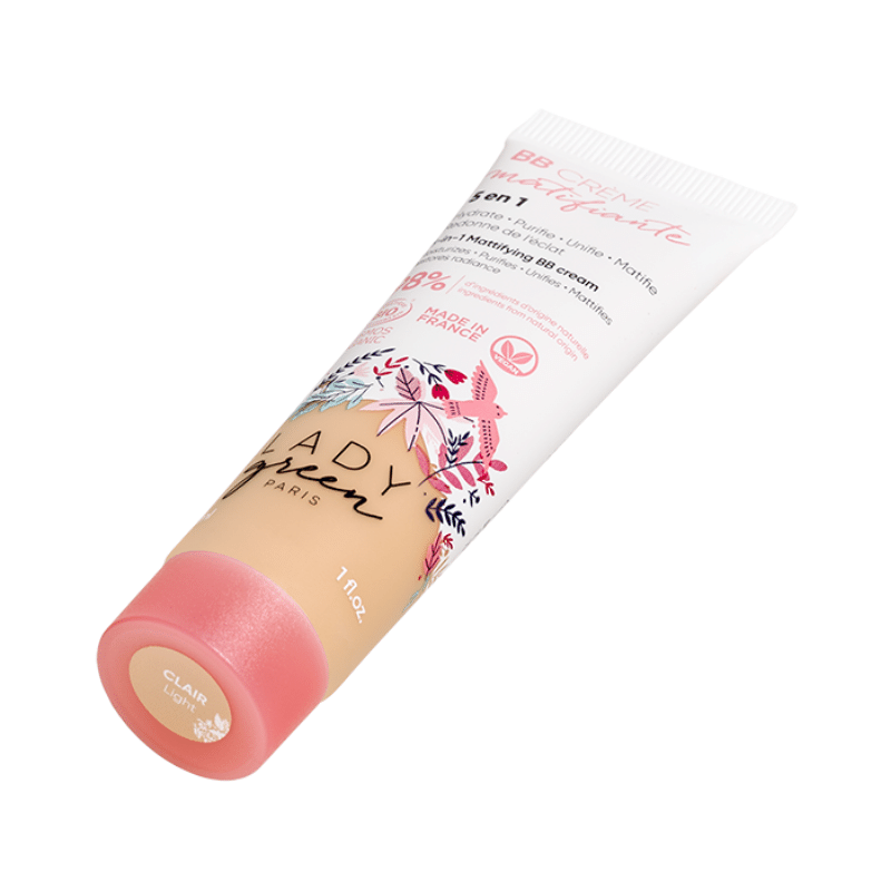Teint Velours | BB Crème perfectrice 5 en 1 | Claire - Lady Green