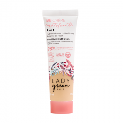 Teint Velours | BB Crème perfectrice 5 en 1 | Claire - Lady Green